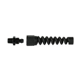 Reusable End 1/4 inch - Black